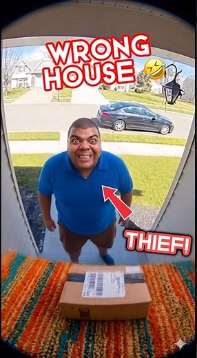 Crazy Porch Pirate Falls for our Glitter Bomb Trap after Stealing the Package!