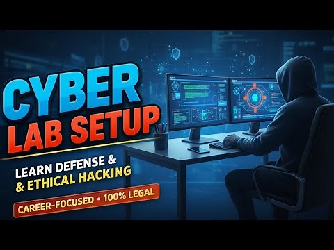 how to build a HACKING lab (to become a hacker)