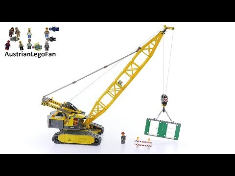 Lego City 7632 Crawler Crane Speed Build