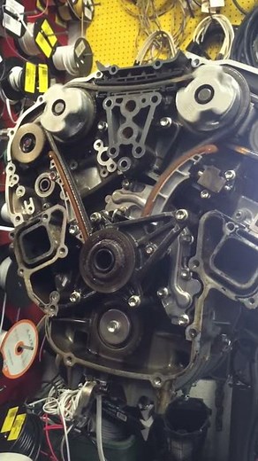 Suzuki timing chain full view