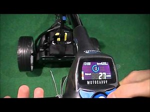 MotoCaddy S3 Electric Golf Trolley.wmv