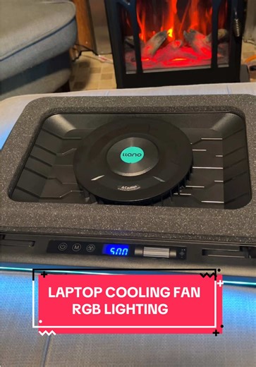 RGB Laptop Cooling Pad for Efficient Gaming
