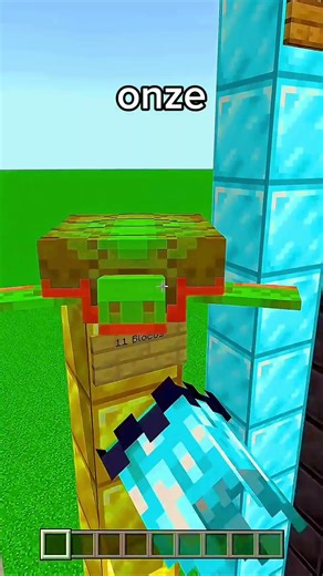 How many blocks can a skeleton survive? #minecraft