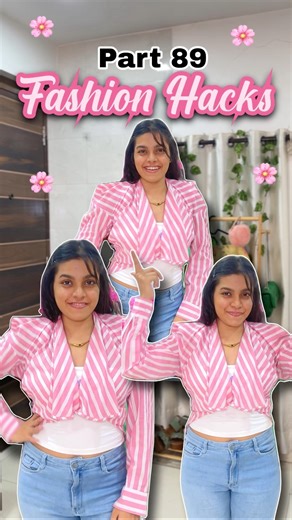 Fashion Hack: Turn a Regular Shirt into a Puffy Sleeve Top in Seconds! ✨ #Shorts #fashionhack #shirt