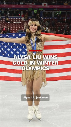 213K views · 6.4K reactions | Team USA's Alysa Liu made history as she won gold in the women's figure skating, becoming the first American to win a gold medal in 24 years in the event. https://cnn.it/4aMvqn7 | CNN | Facebook