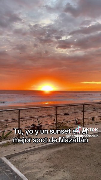 Experience Baraka Beach Club's Stunning Sunset Spot