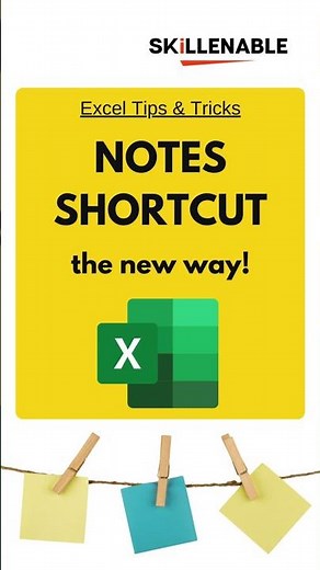Learn how to Add Notes in Excel | QUICK TIPS AND TRICKS