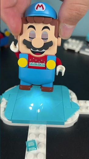 NEW LEGO MARIO SET: Ice World: What happens when LEGo Mario plays Ice World #lego #legomario