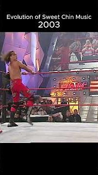 Evolution of Shawn Michaels Sweet Chin Music in WWE