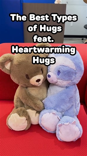 Build-A-Bear Workshop on Instagram: "What type of Hugger are you?​ ​It's National Hug Day and to celebrate our Heartwarming Hugs Collection is BACK!​ ​Snuggle in with calming warmth from these weighted furry friends, available now online.​ Links in bio! #TheStuffYouLove #nationalhugday"