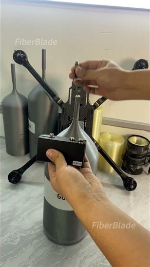 Fiber optic drone communication module, ultra-long range up to 60 kilometers #uav #optical #fpv