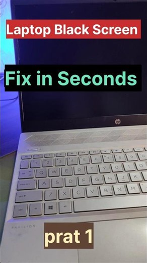 How to Fix Laptop Black Screen 💻 #itcarehub #laptoprepair #meerut #pctricks #viralshorts