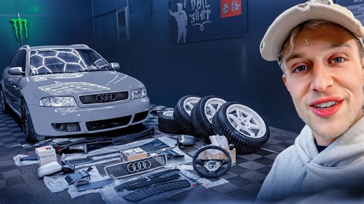 Cheap Audi RS4 B5 Winter Build