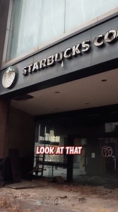 We found an Abandoned Starbucks in a Mall in China! #urbex #abandoned | Exploring with Josh