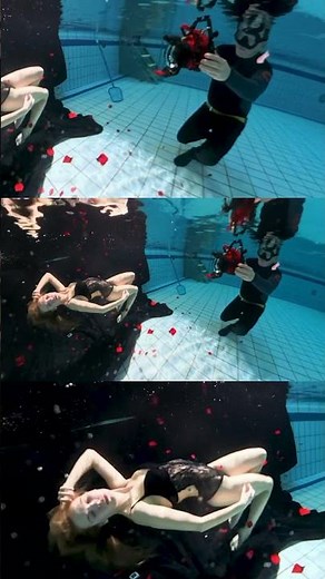 Unterwasser Fotoshooting mit Melanie