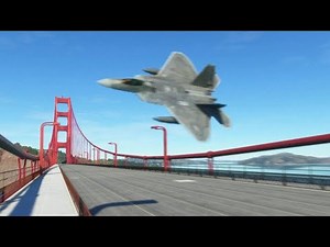 F22 Raptor Flyby (insane sonic boom)