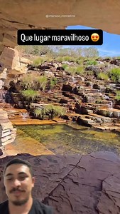 O Canyon Cascata Eco Parque, localizado perto de Capitólio/MG, é um destino de ecoturismo que oferece beleza natural com cachoeiras dentro de um cânion de quartzo, ideal para contato com a natureza. #naturezabela #natureza #gratidão #agua #local | A Natureza é bela