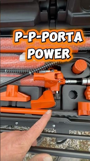 4/10/12T Porta Power Jack is perfect for pushing and pulling body panels and other applications