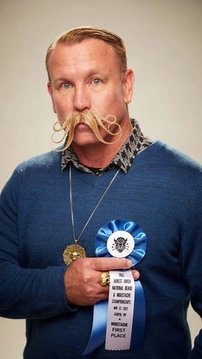Mustache Transformation: From No Mustache to 2-Time National Champion