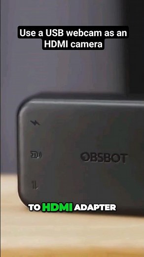 Convert a USB webcam into an HDMI camera for an Atem #streaming #microsoftteams