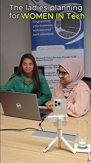 The background Sight of Women in Tech (Documentary Style 😂)