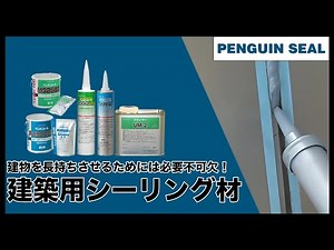 【3分解説】建築用シーリング材の基礎 #ペンギンシール #防水 #sealant