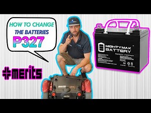 😷 Merits Vision Super P327 Power Wheelchair Height Adjust & Battery Change Tutorial