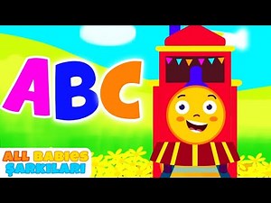 ABC Tren Şarkısı 🚂 Çocuklar İçin Öğrenme Videoları | ABC Turkish