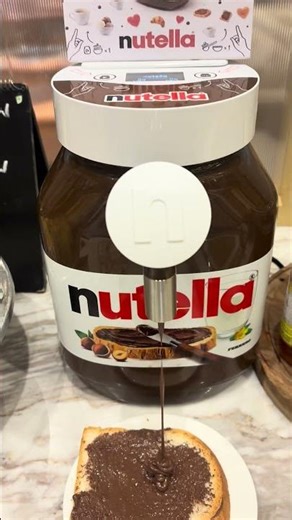 Nutella machine 😍😍