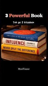 3 Books That Make You Hard To Manipulate #shorts #viral #trending #psychology