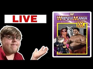 *LIVE* WWE WrestleMania 9 (1993) | WATCH ALONG