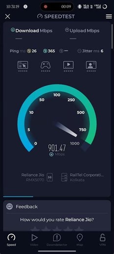 Realme p3 5g network speed test