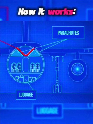 The new safety system #airplane #aviation #travel #planecrash