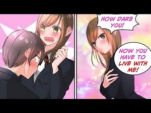 [Manga dub] I ran into the prettiest girl at school and she made me live with her... [RomCom]