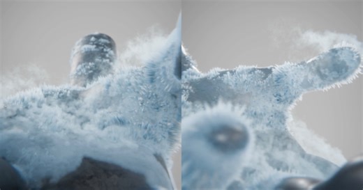 Creating a Freezing Effect Using Blender's Geometry Nodes