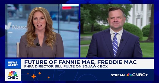 FHFA Director Bill Pulte on the housing market, mortgage rates, future of Fannie Mae & Freddie Mac