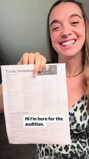 Real Audition Insights for Aspiring Opera Singers