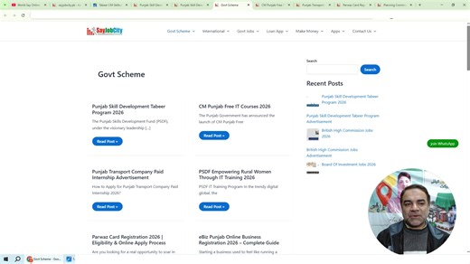 1K views · 16 reactions | CM Punjab PSDF Tabeer Program 2026 - Punjab Skills Development Fund Courses - How To Apply Online Apply Link: https://www.google.com/url?q=https%3A%2F%2Fsayjobcity.pk%2Fpunjab-skill-development-tabeer-program%2F&sa=D&sntz=1&usg=AOvVaw1Kj76iEX64-XVhCHkiJgd5 #psdf #tabeerprogram #worldsayonline #punjabskillsdevelopmentfund #freecourse #cmpunjab | Say Job City | Facebook