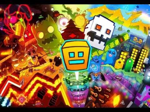 Geo Dash! #geometrydash #gaming #trickshots