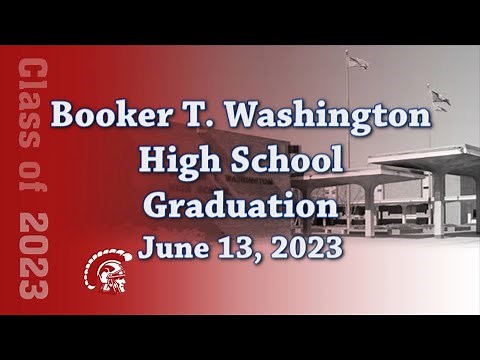 Booker T. Washington High School Graduation 2023