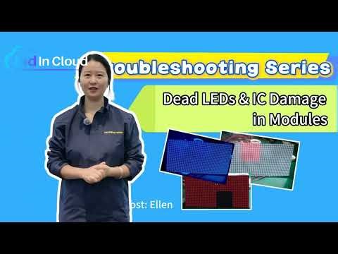 Troubleshooting Dead LEDs & IC Damage in LED Display Modules