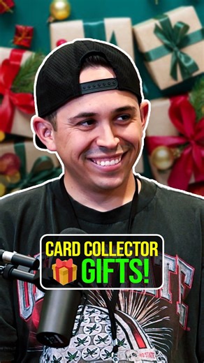 Cards And Content on Instagram: "It’s December, which means it’s time to talk holiday gift ideas that we recommend getting for the collector in your life🎄✨ Click the link in our bio to checkout the most recent episode of the podcast ☝️ #cardsandcontent #giftideas #podcast #cardcollector2 #collectoritems"