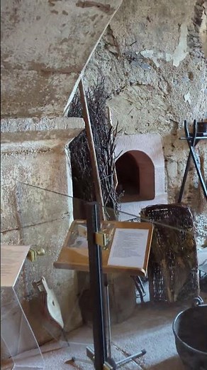 Detailed Medieval Kitchen in Vianden Castle