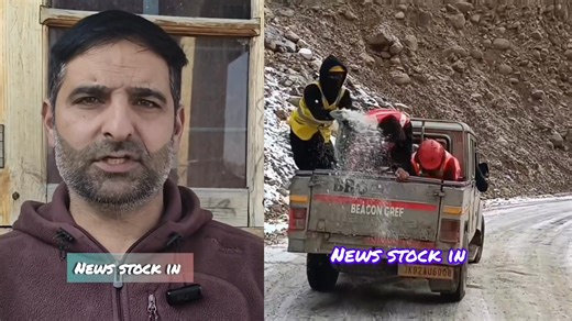 For the first time, prompt snow clearance was carried out on the Mughal Road after heavy snowfall. Despite closure due to slippery conditions, people praised BRO and the Deputy Commissioner Shopian. #Mughal #shopiantown #ShareThisPost | News stock in