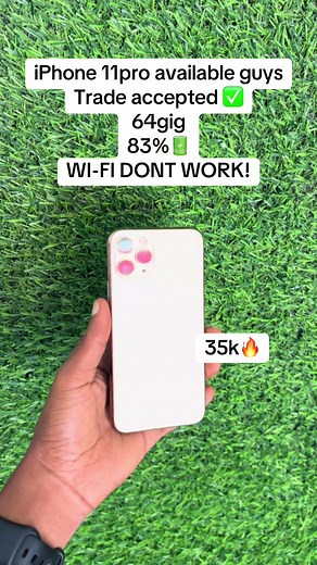 iPhone 11 Pro for Sale - 35k, WiFi Issues