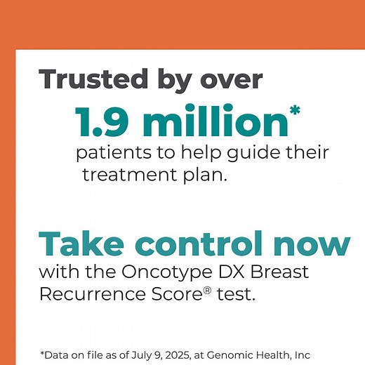 When you learn you've been diagnosed with invasive breast cancer, the questions come fast. The Oncotype DX Breast Recurrence Score® test gives you more clarity by examining your tumor biology. Based on decades of scientific research, the test provides insights to help guide your personal treatment plan. Ask your doctor about the test to get started. Visit http://spr.ly/61857OetJ to learn more #BreastCancerClarity #BreastCancerDiagnosis #BreastCancer #CancerCare #Oncotype | Until Everyone Knows