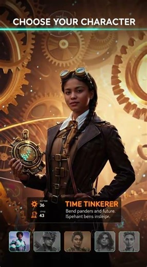 🎮 Forge Your Destiny: Character Selection Unlocked!