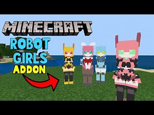 ROBOTGIRLS ADDON || CHICAS ROBOT para MINECRAFT PE 1.16.1 - 1.16.10