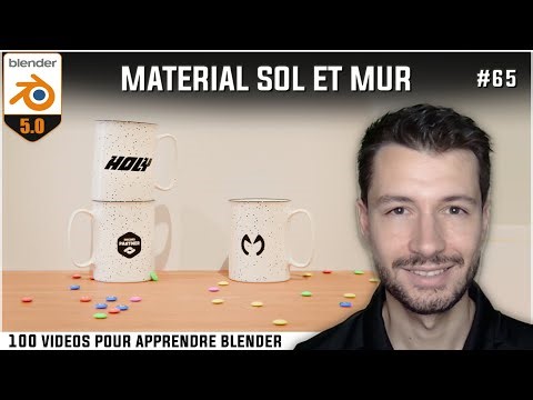 #65 | MATERIAUX DE LA SCENE - Apprendre Blender en 100 vidéos [TUTO FR]