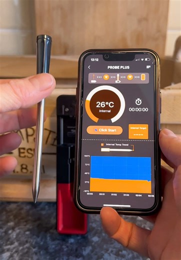 This Thermometer cooks meat perfectly every time 🥩 #homecooking #foodtok #cookinghacks #tiktokmademebuyit